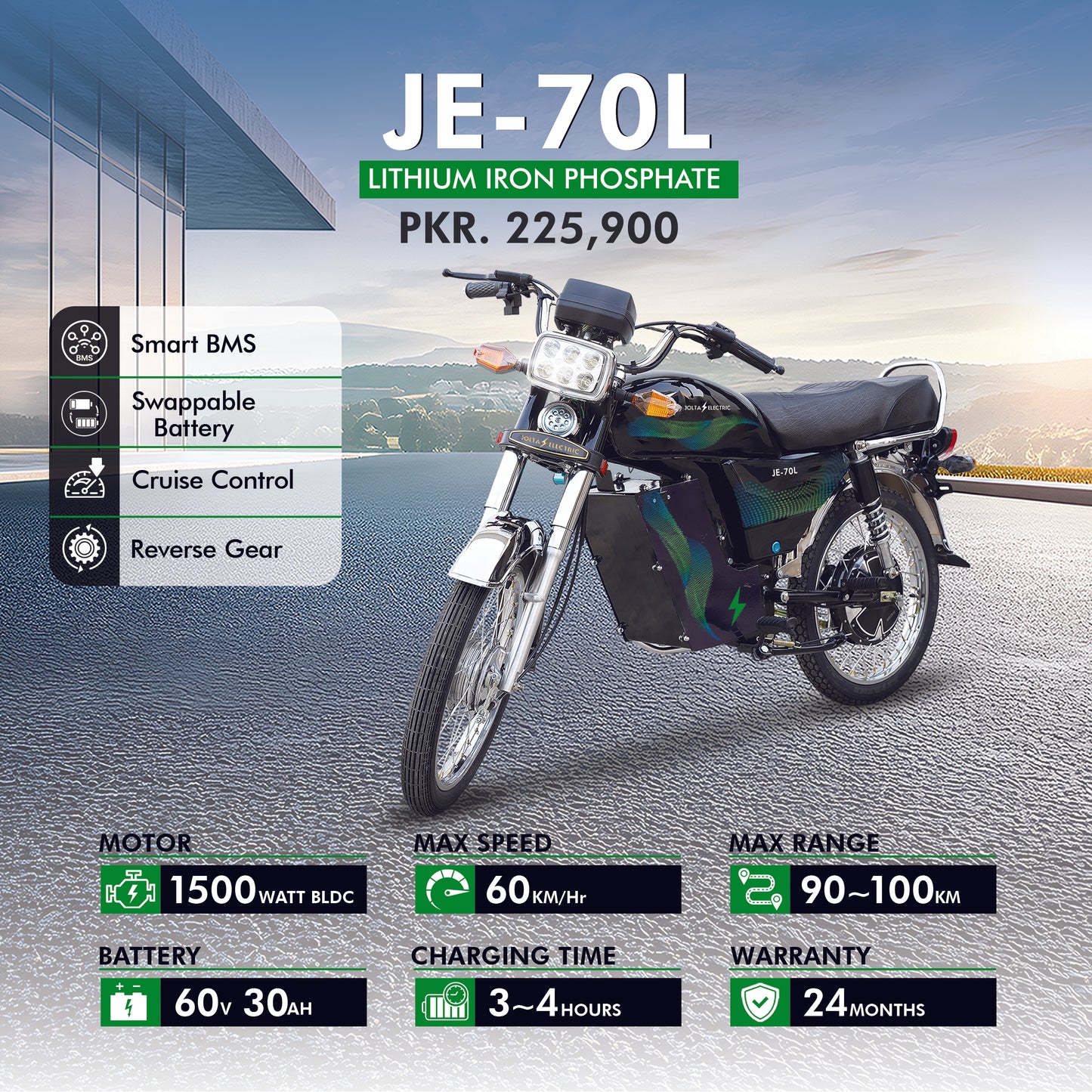 JE-70L — The Ultimate Evolution in Electric Mobility!