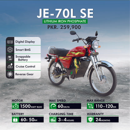 JE-70L SE — The Powerhouse of Smart Electric Mobility!