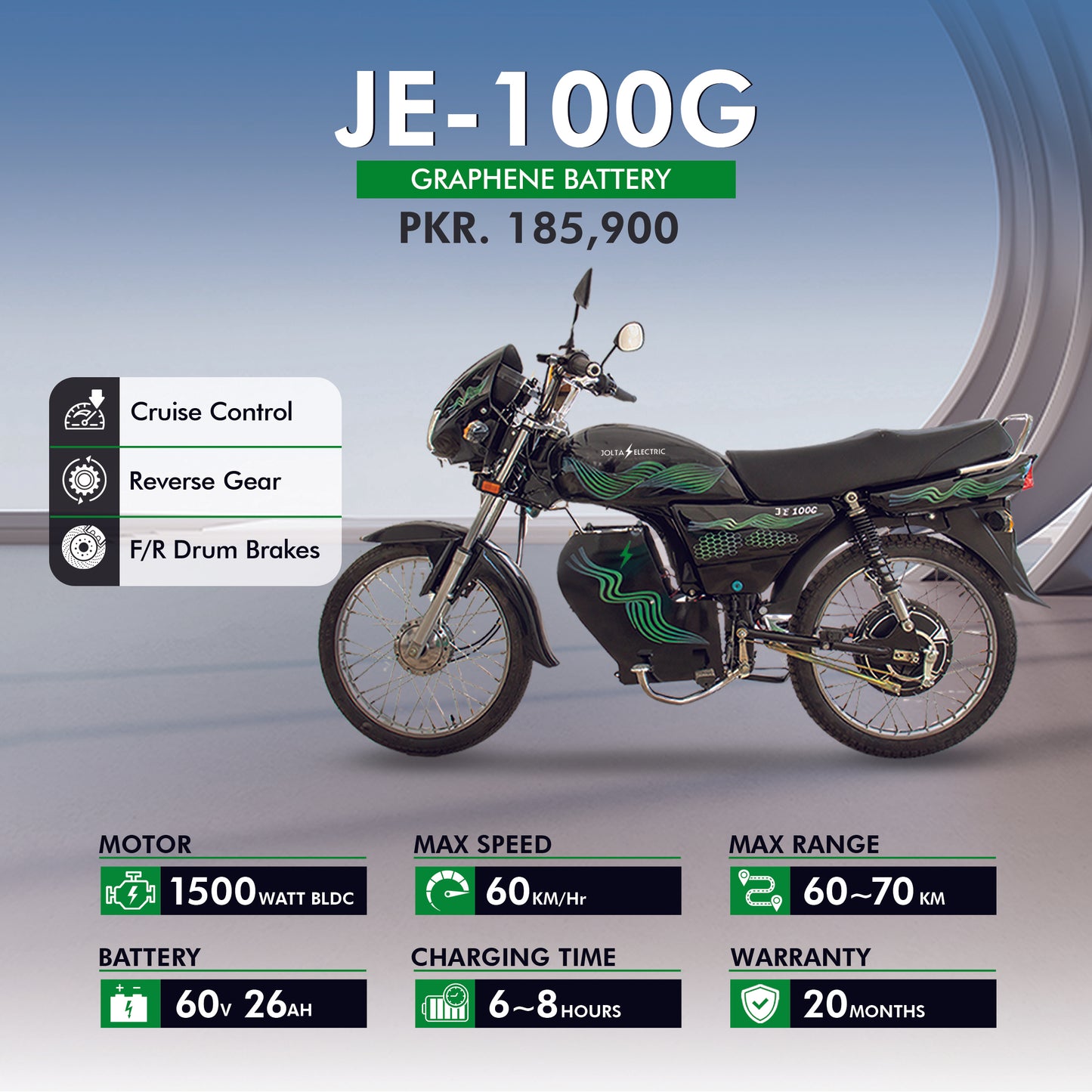 JE-100G — Power. Precision. Performance.