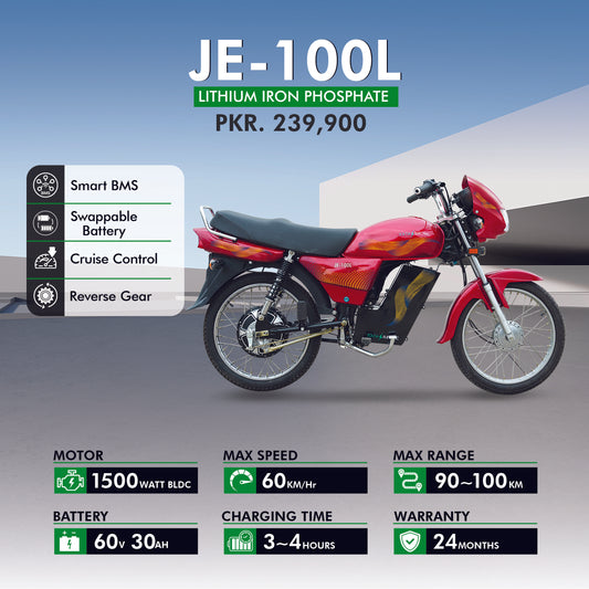 JE-100L — The Future of Power, Redefined.