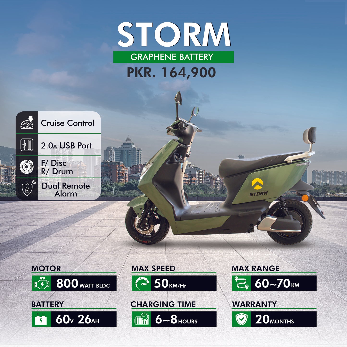 STORM — Power, Style, and Smart Mobility in Motion.