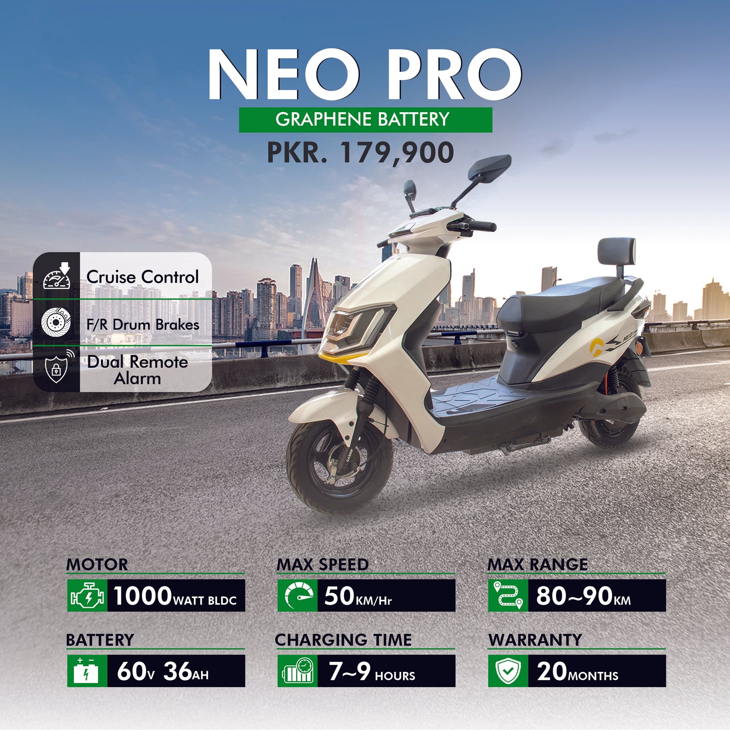 NEO PRO — Redefining Smart Electric Performance.